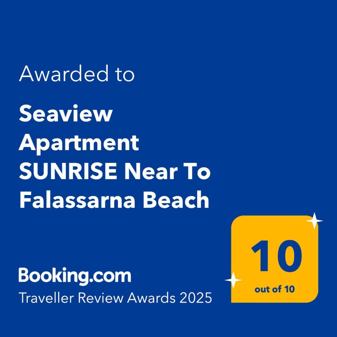 Seaview Apartment Sunrise Near To Falassarna Beach Kolimvárion Ngoại thất bức ảnh